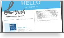 Lynch Communications Group Website Screenshot