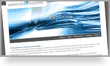 Enterprise IT Resources Website Screenshot